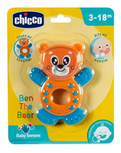 Chocalho Com Mordedor Ursinho - Chicco - imagem 2