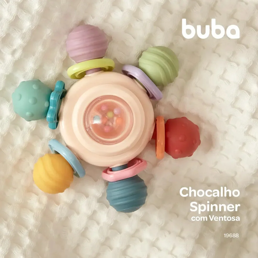 Chocalho Spinner Com Ventosa +4m Buba - imagem 3
