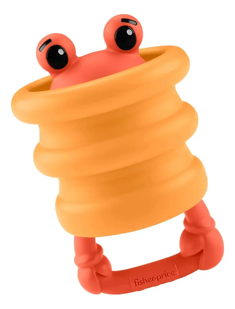 Fisher Price - Squishseas Com Silicone Sortido Mattel Jhb54 Multicolor Mordedor Fp Mar - imagem 3