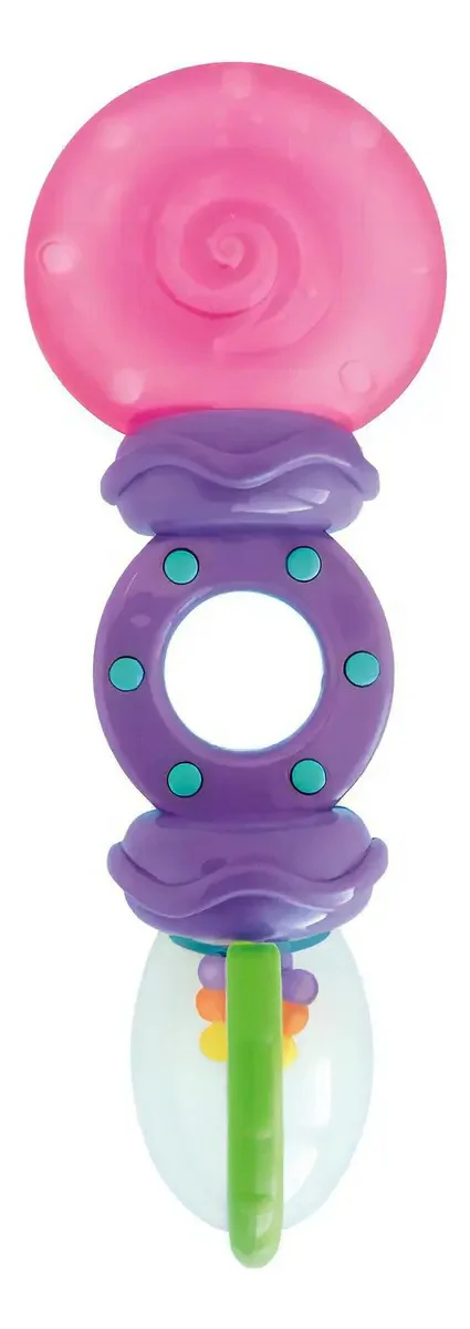 Mordedor Com Chocalho Rattle E Teethe 8836 Bright Starts