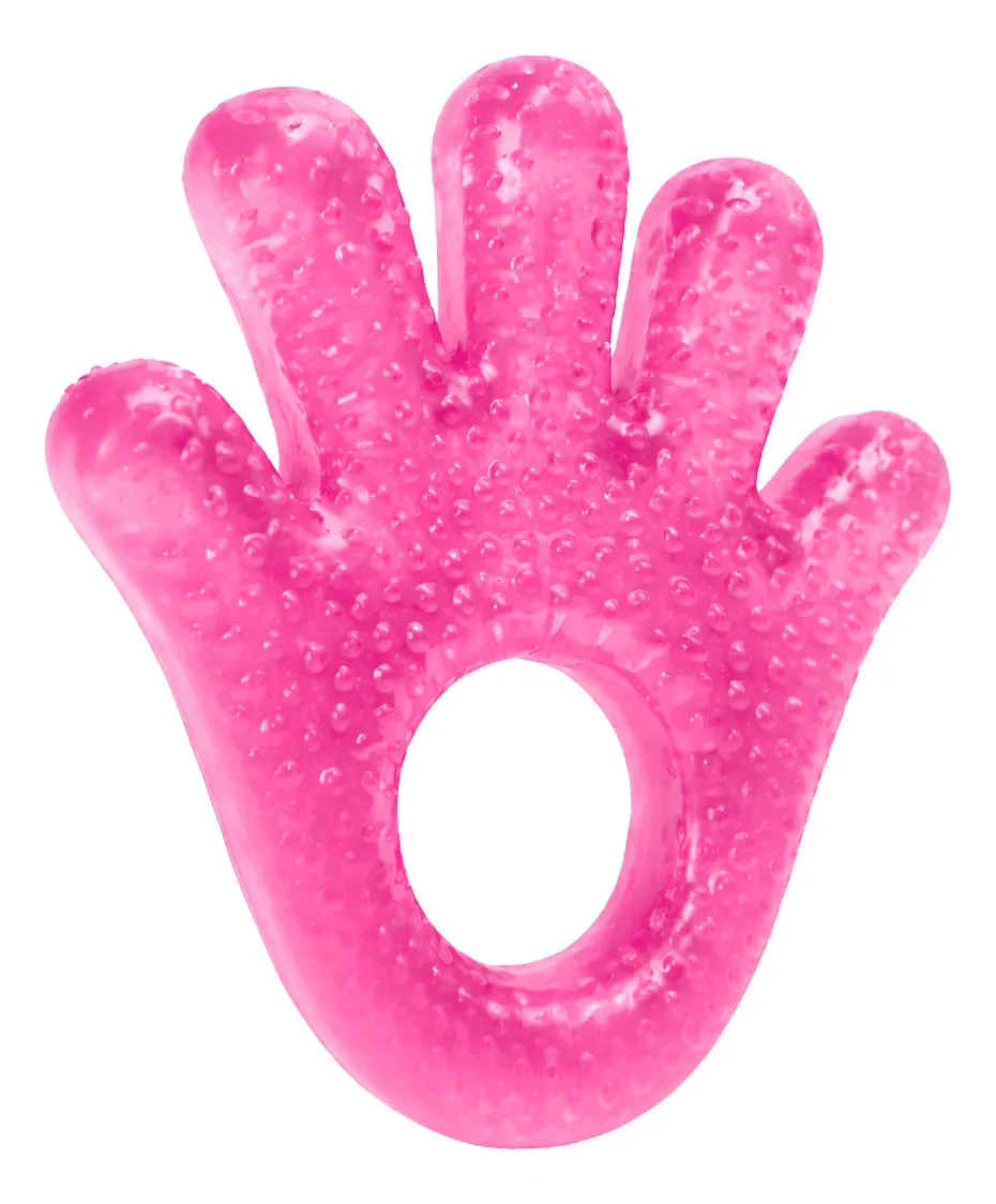 Mordedor De Água Mãozinha Rosa - Buba - imagem 2