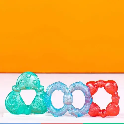 Mordedor Infantil Gel Kit 3 Unidades Bright Starts Colorido - imagem 4