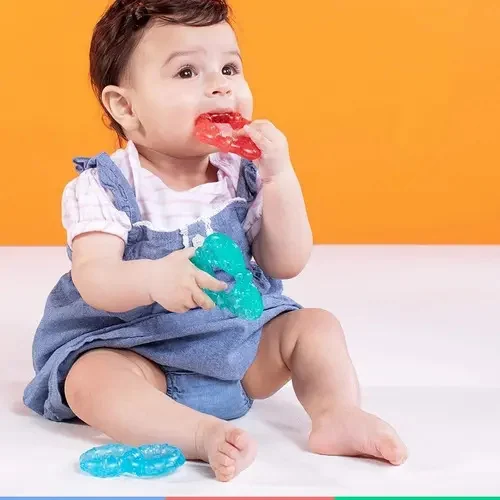 Mordedor Infantil Gel Kit 3 Unidades Bright Starts Colorido - imagem 6