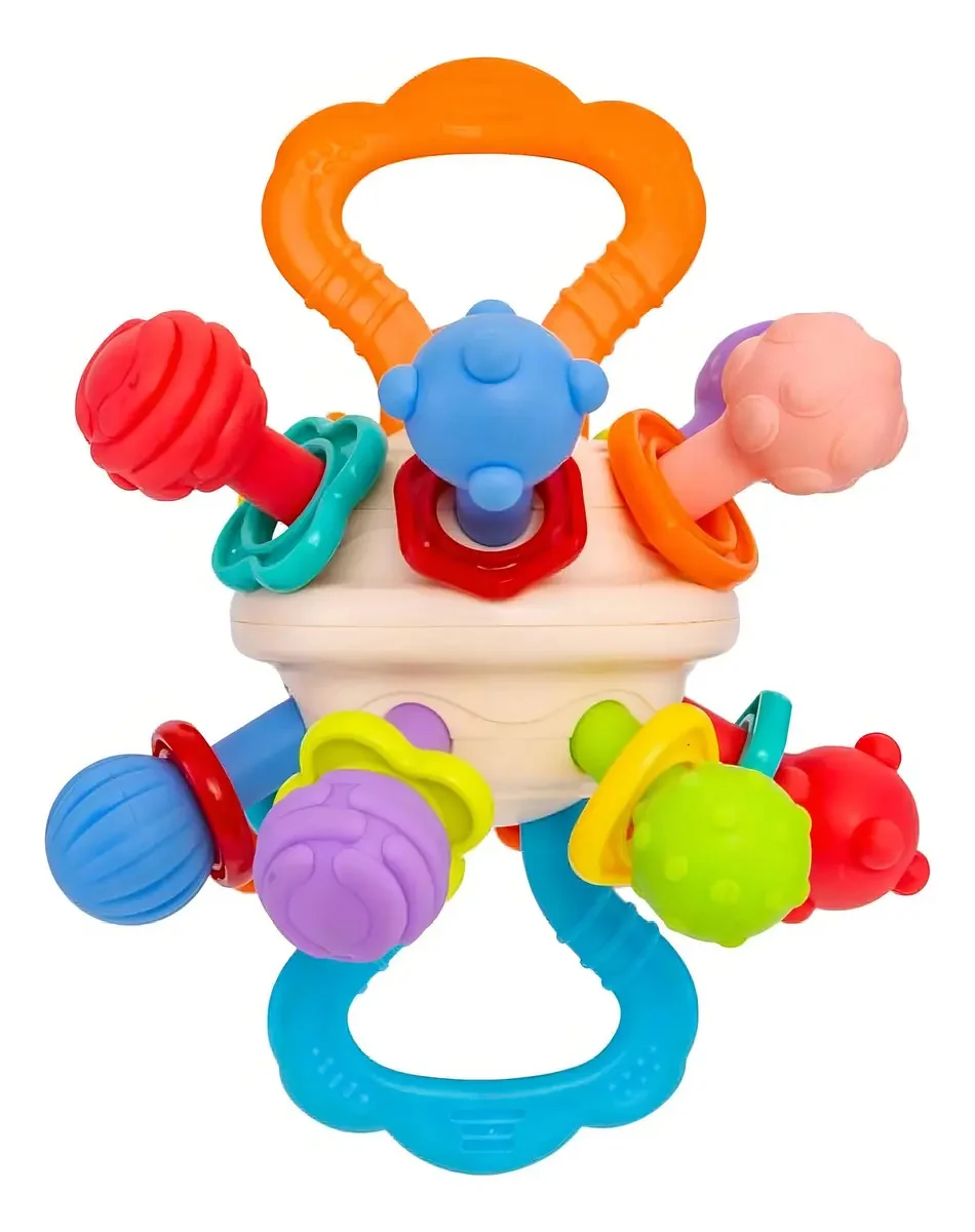 Mordedor para bebê Buba 18139 ball plástico x 1u - vivos - imagem 2