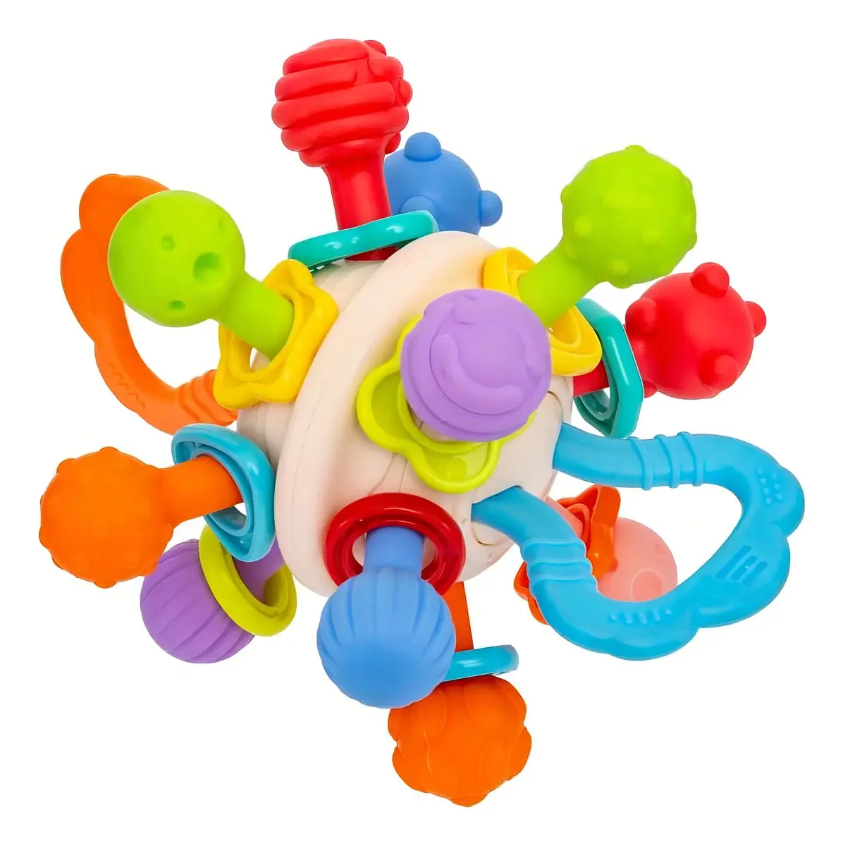 Mordedor para bebê Buba 18139 ball plástico x 1u - vivos - imagem 3
