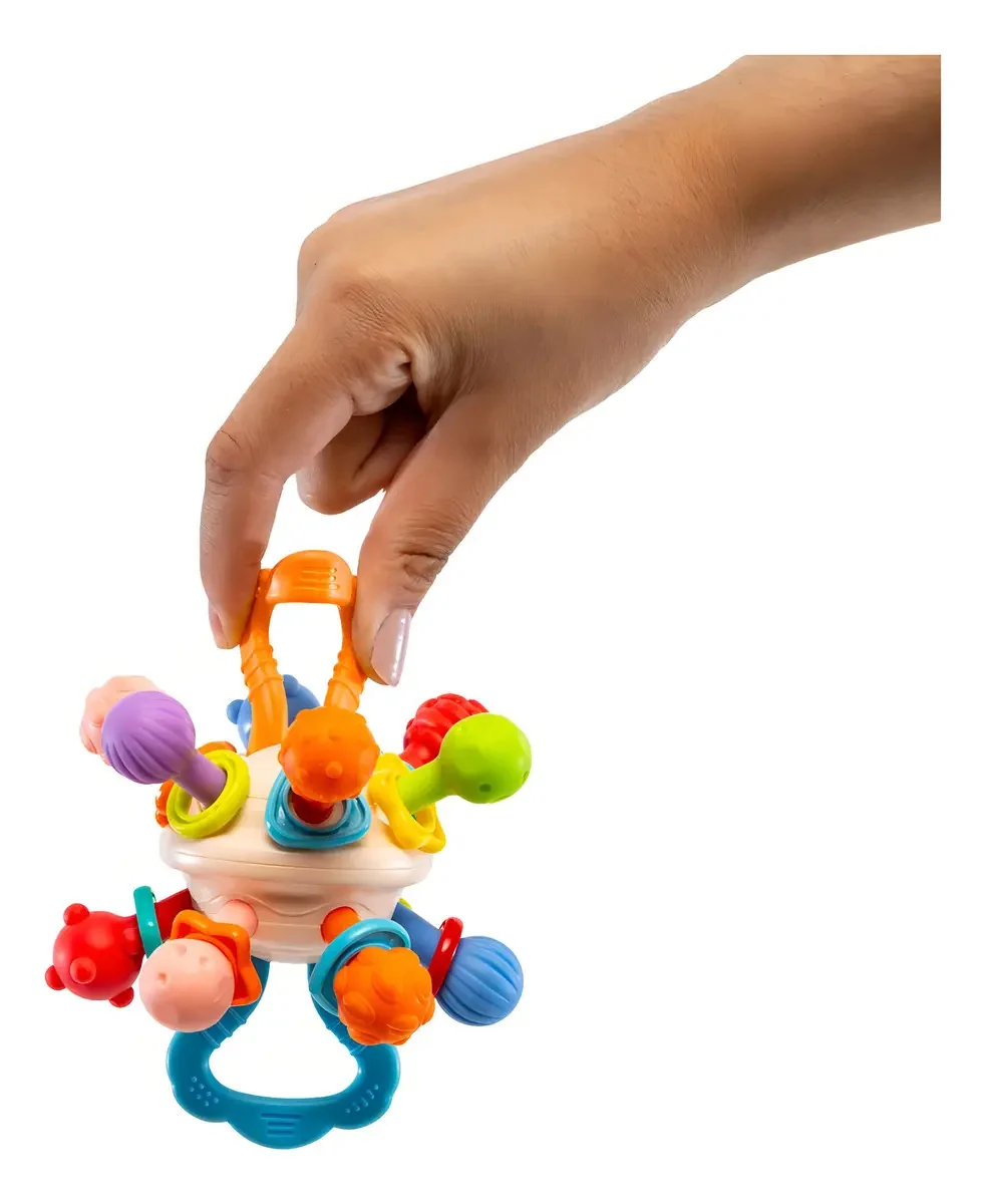 Mordedor para bebê Buba 18139 ball plástico x 1u - vivos - imagem 4