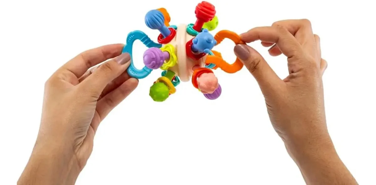 Mordedor para bebê Buba 18139 ball plástico x 1u - vivos - imagem 5