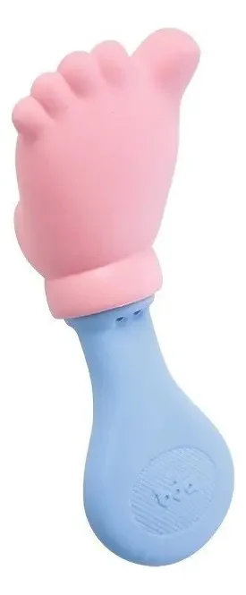 Mordedor Pezinho Com Chocalho Bda +4 Meses 3044 Toyster - imagem 4