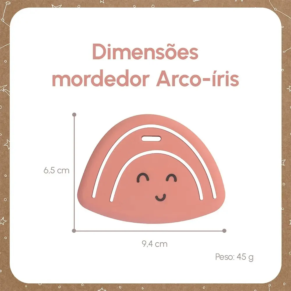 Mordedor Sensorial em Silicone Arco-íris Magical Skies - Tiny Love - imagem 6